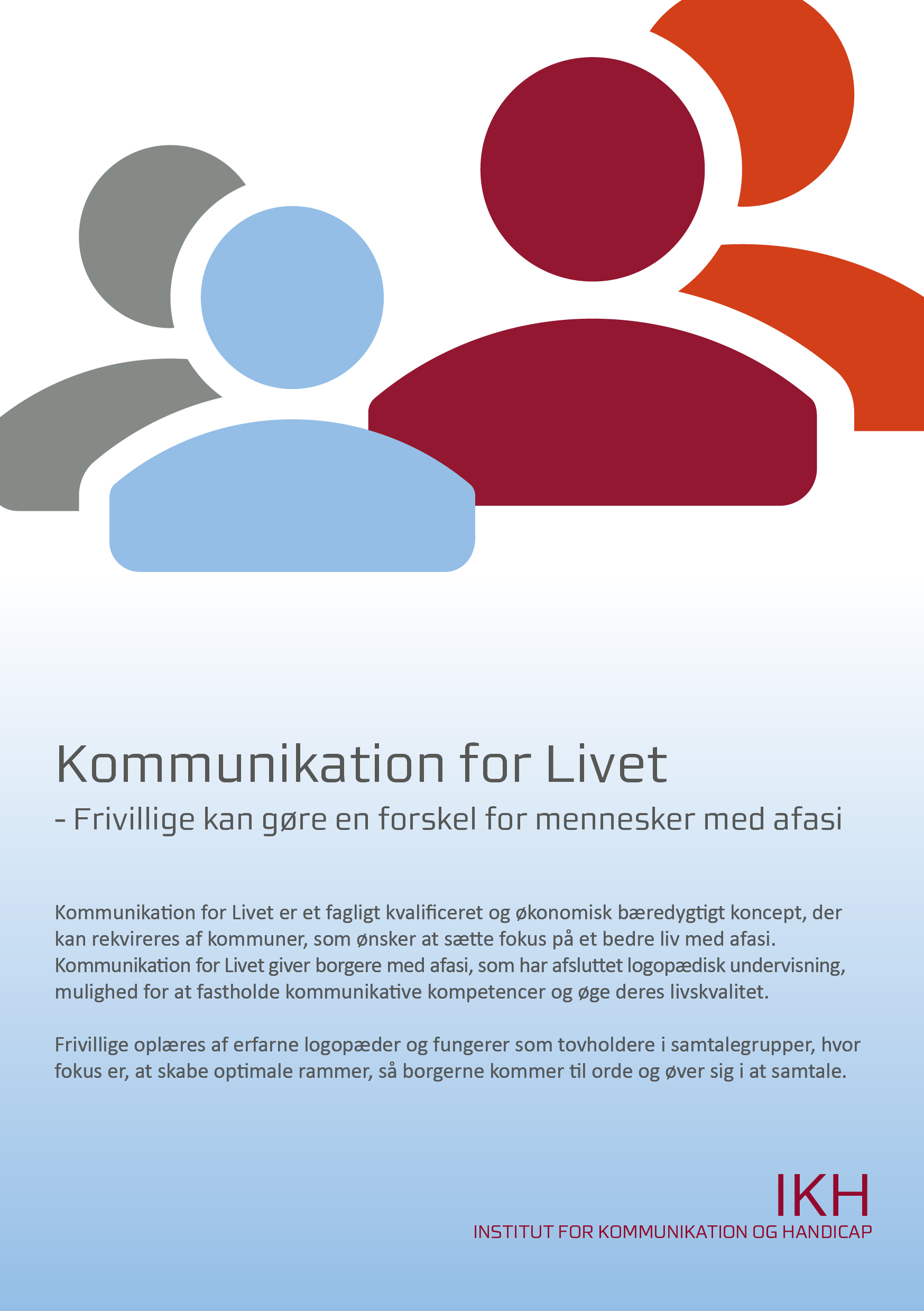 Flyer Kommunikation for Livet